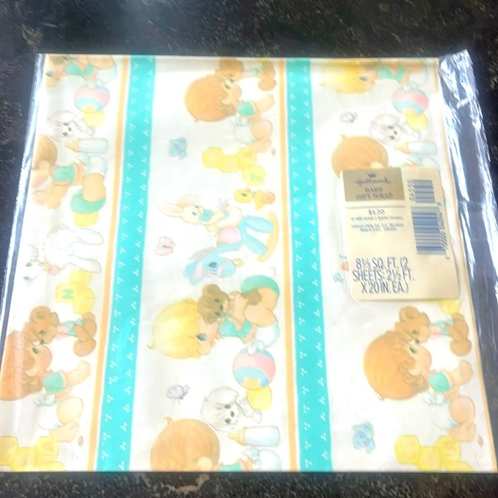 Vintage Hallmark precious moments 1989. 1 sheet.